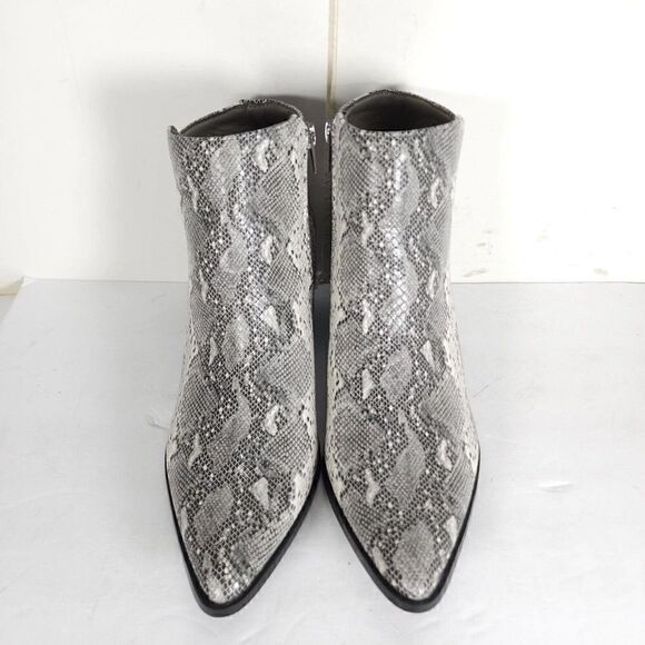 Coconuts by Matisse Women's Astoria US 8, 5M Gray Snake Skin Ankle Booties Boots - Picture 3 of 12